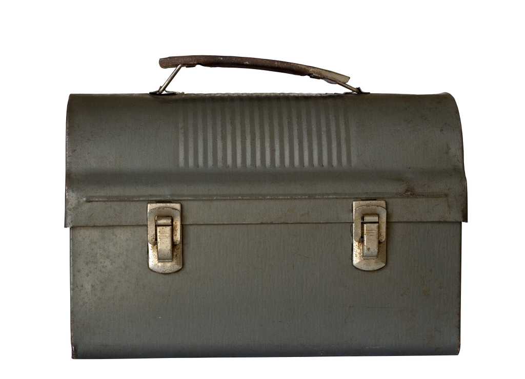 a picture of a traditional lunchbox