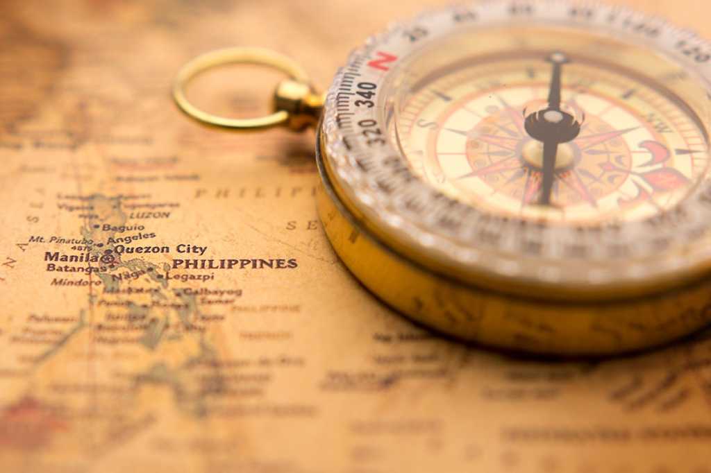 Map + compass > Philippines