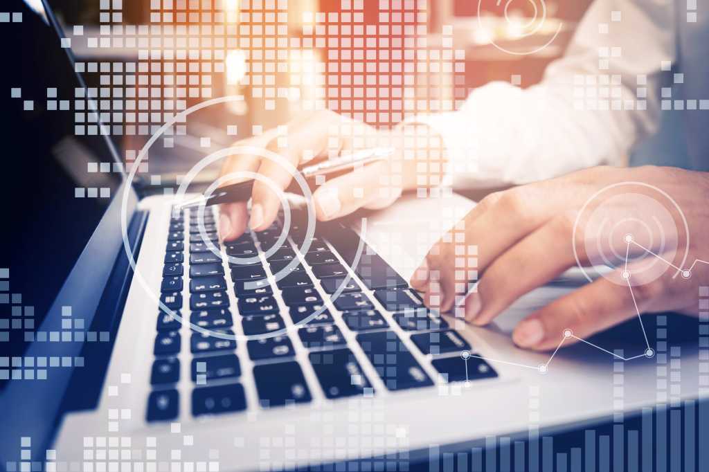 search data analysis laptop