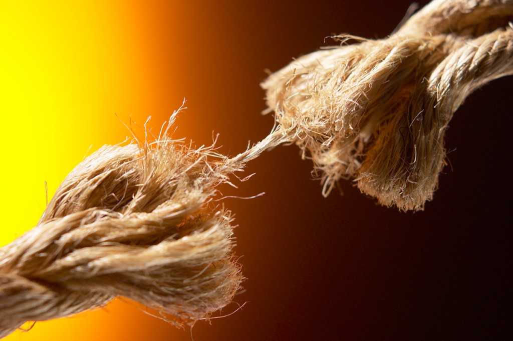 vulnerability frayed rope insecure breach weak