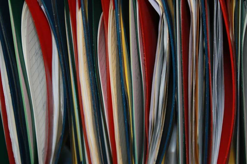 folders documents documentation filing files