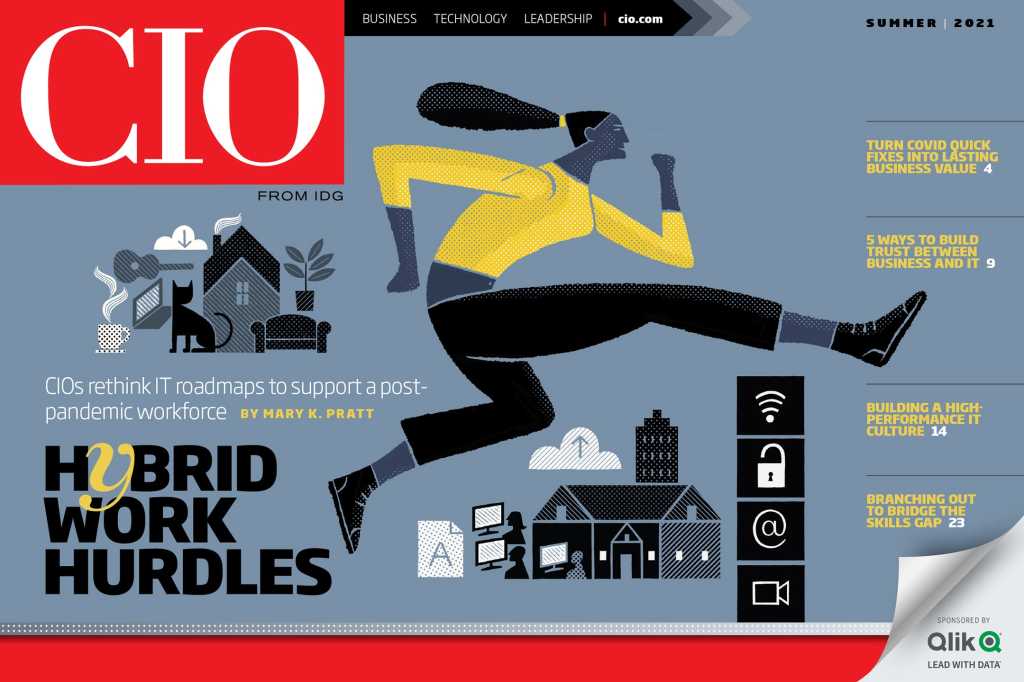 cio state of the cio digital magazine 2021 hybrid work hurdles by mary k pratt orig