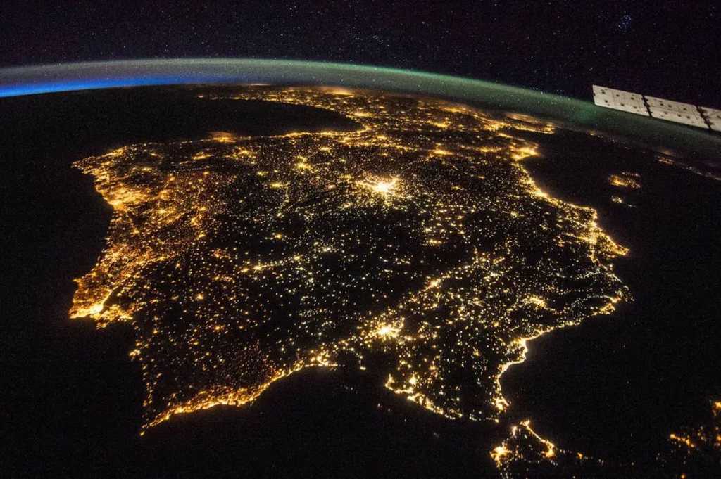 España desde el espacio